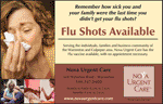 nova urgent care flu ad